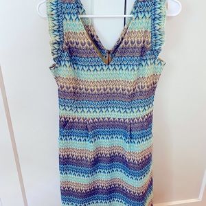 Tabitha Anthropologie Ruffle Sleeve Dress